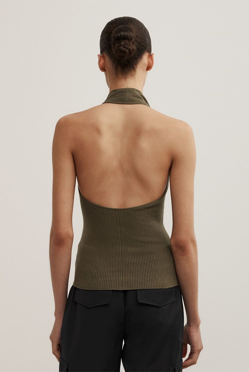 Halter Knit Top