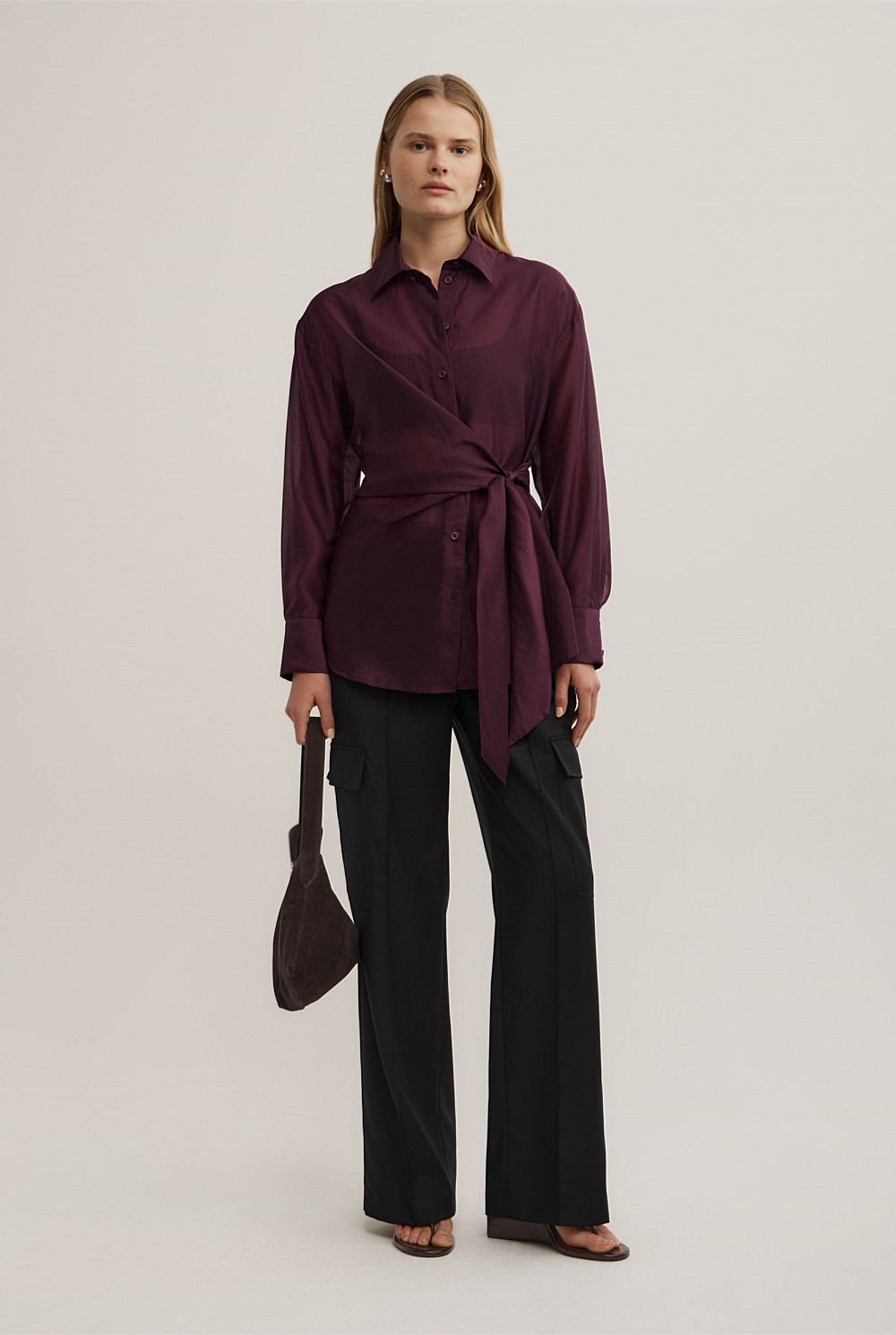 Button Tie Up Shirt