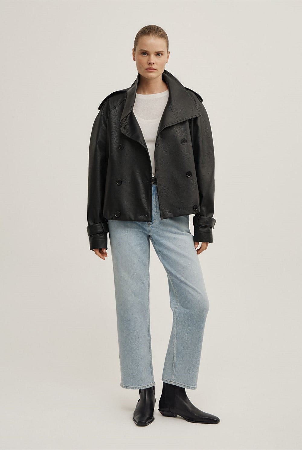 Straight Crop Jeans