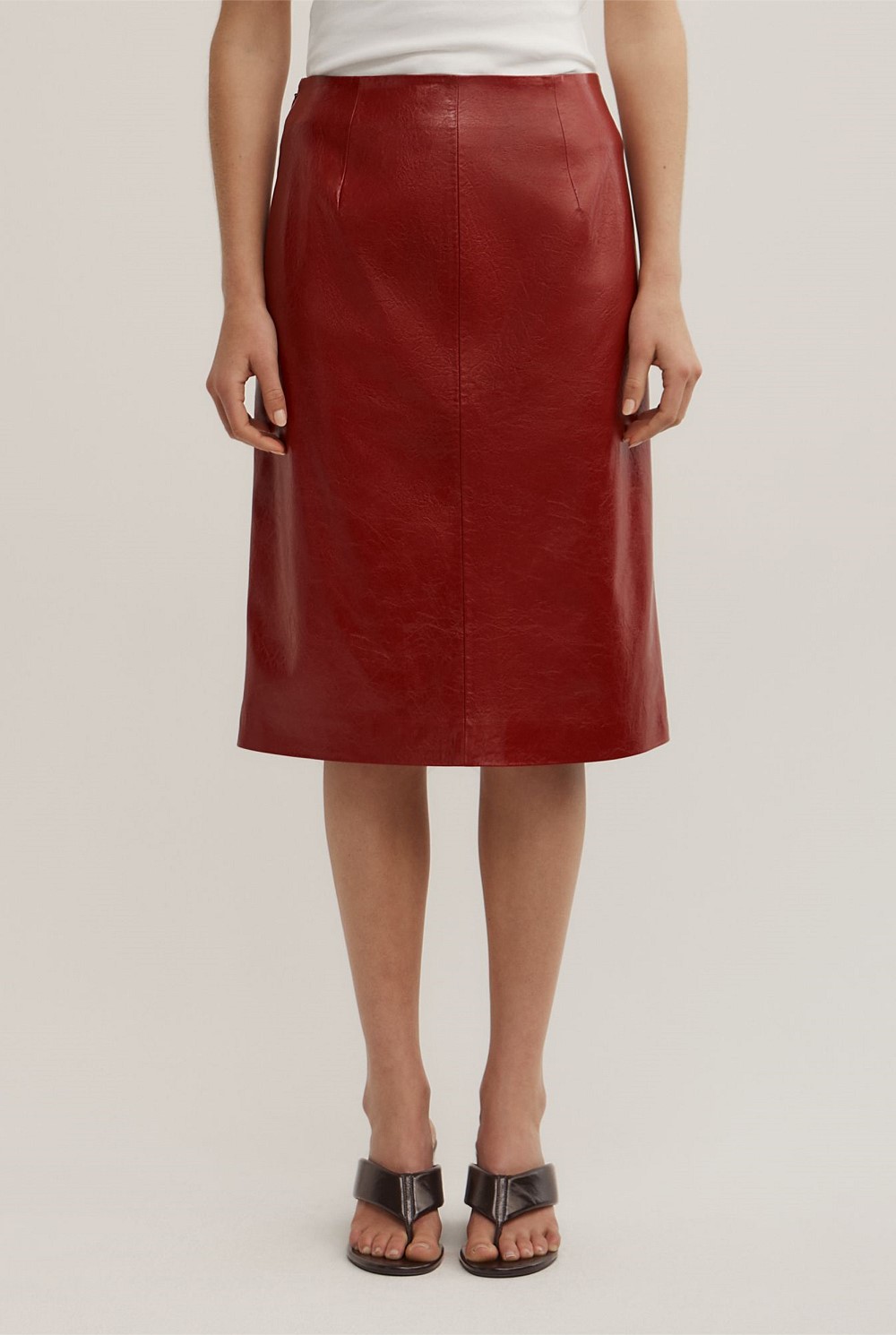 Split Midi Skirt