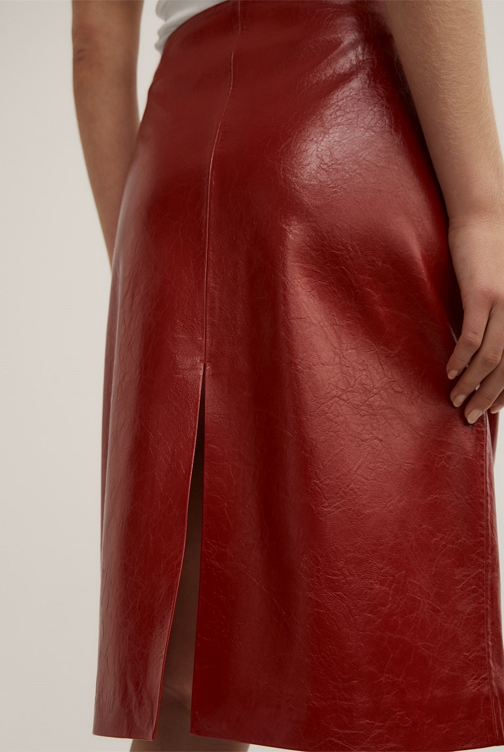 Split Midi Skirt