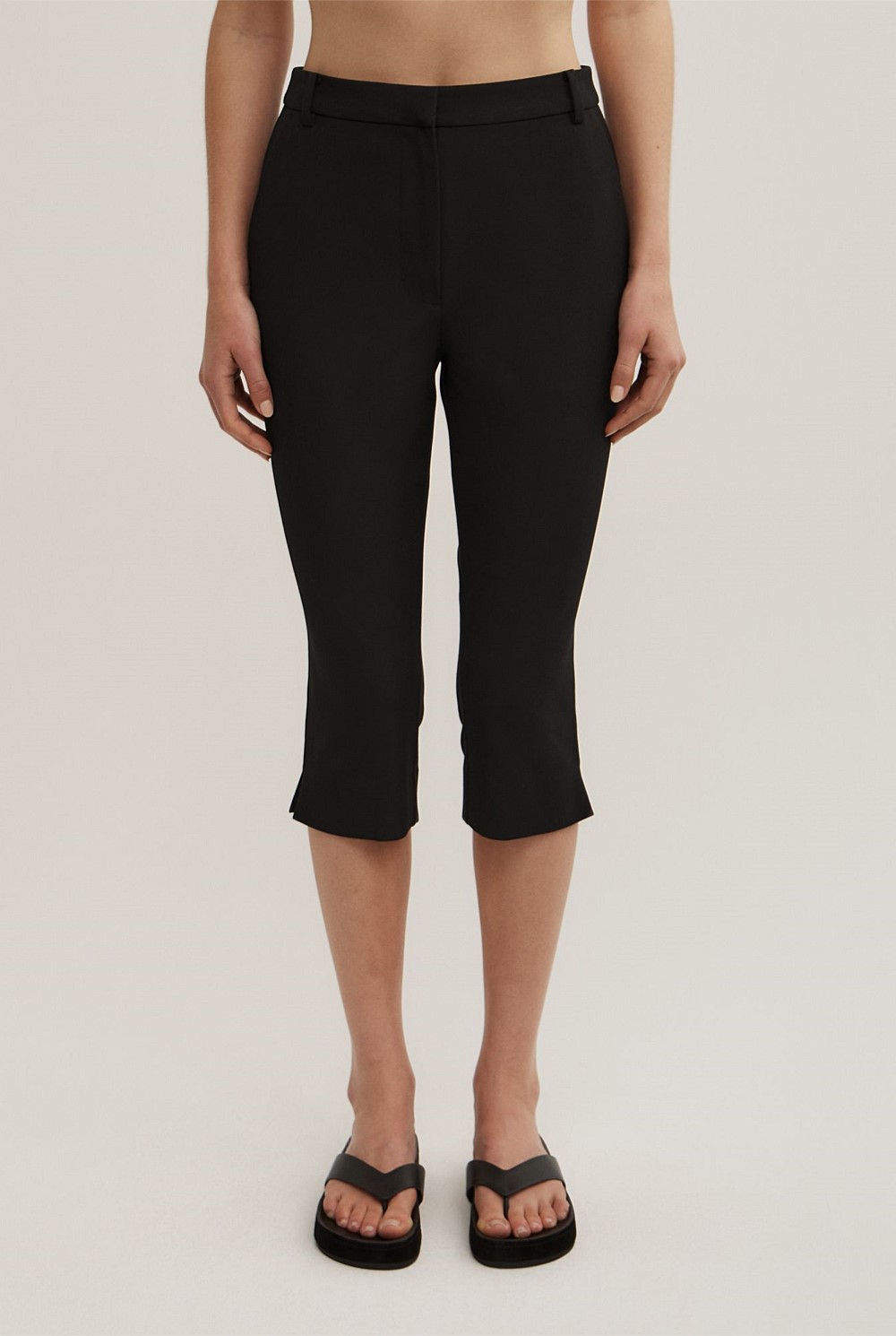 Slim Leg Capri Pant