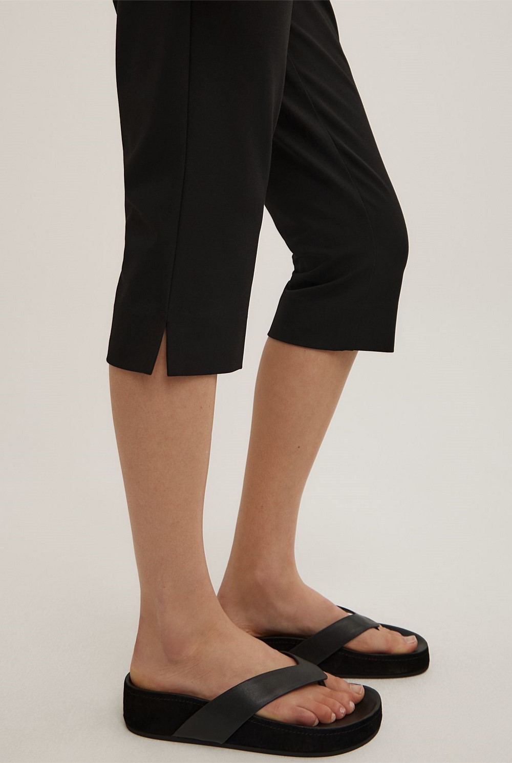 Slim Leg Capri Pant