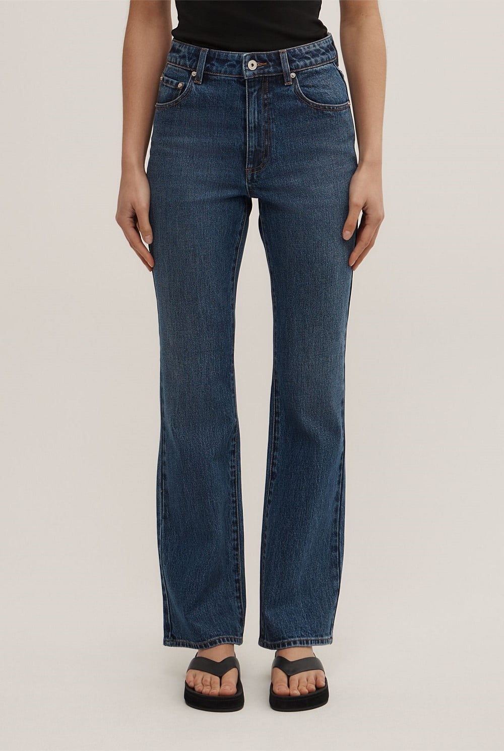 Slim Bootcut Jeans