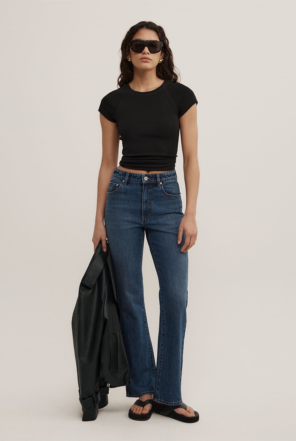 Slim Bootcut Jeans