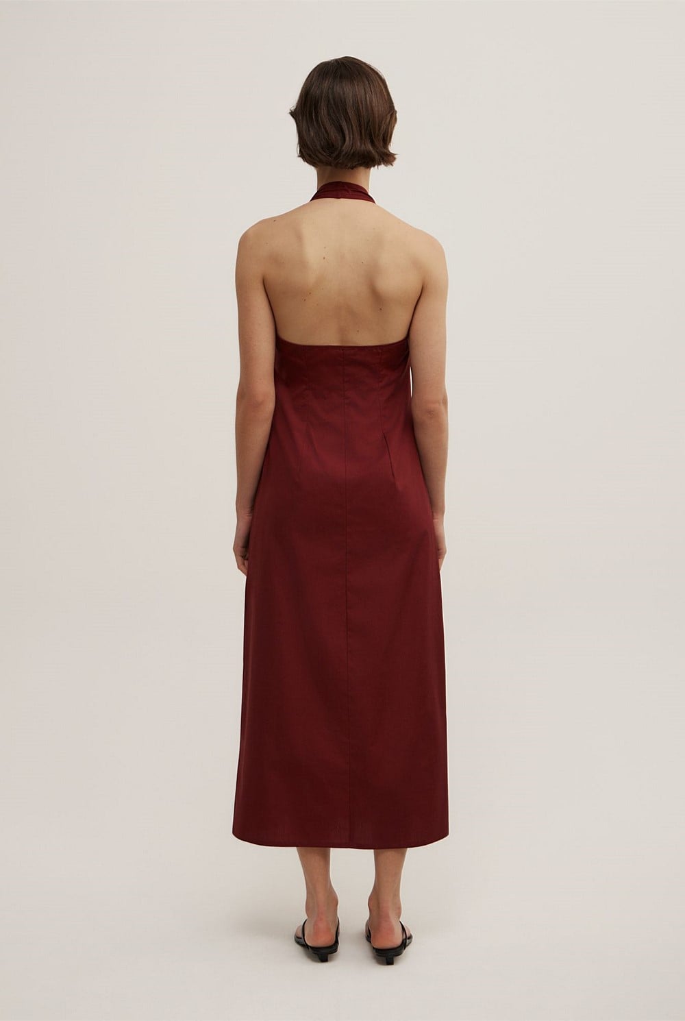 Halter Wrap Dress