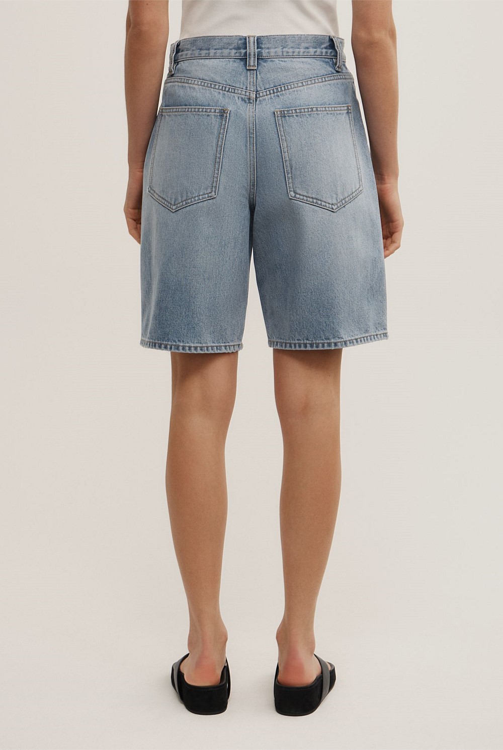 Denim Bermuda Short