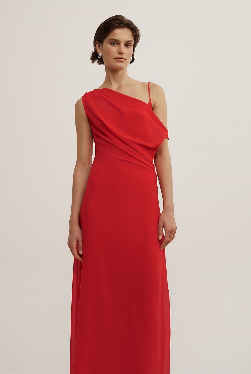 Soft Asymmetric Dress