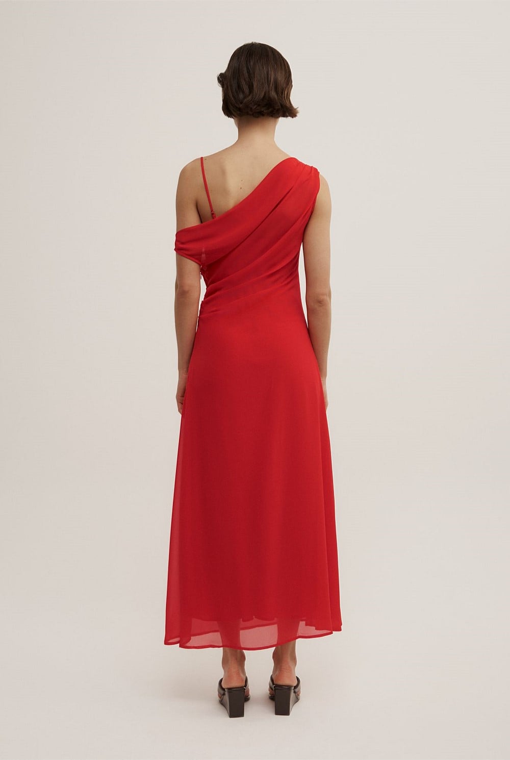 Soft Asymmetric Dress
