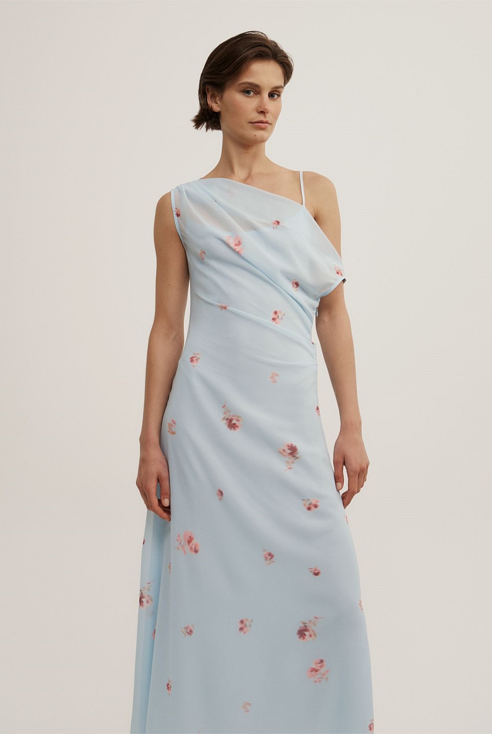 Soft Asymmetric Dress