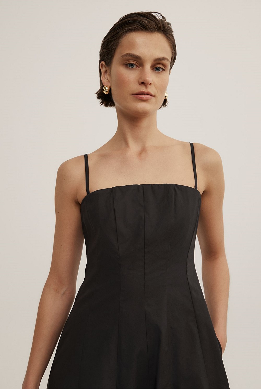 Strapless Panel Dress