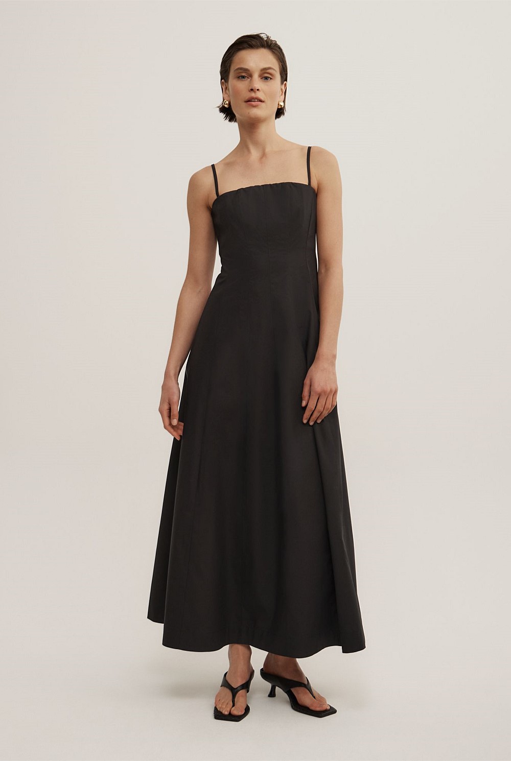 Strapless Panel Dress
