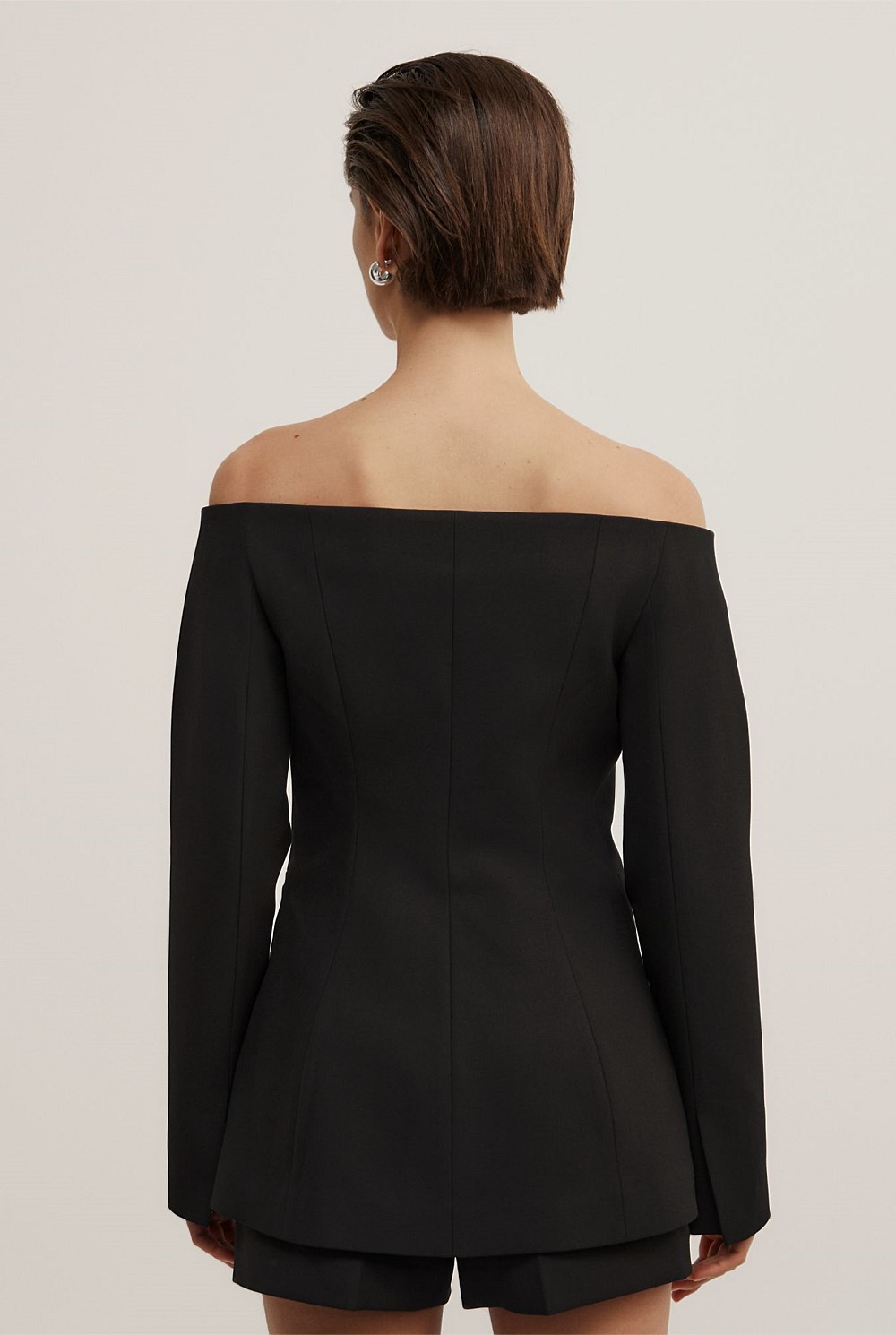 Off Shoulder Jacket