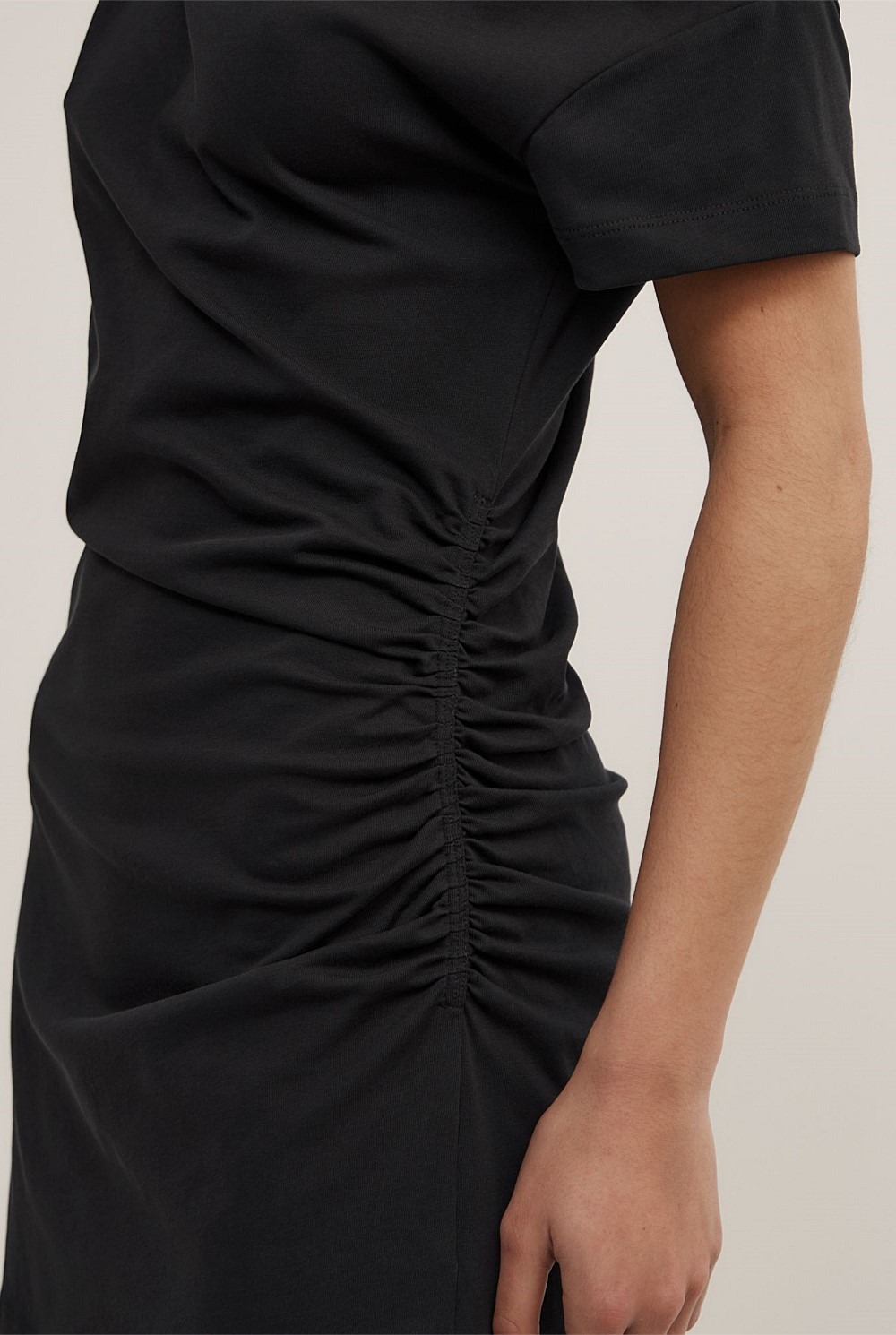Asymmetric T-Shirt Dress