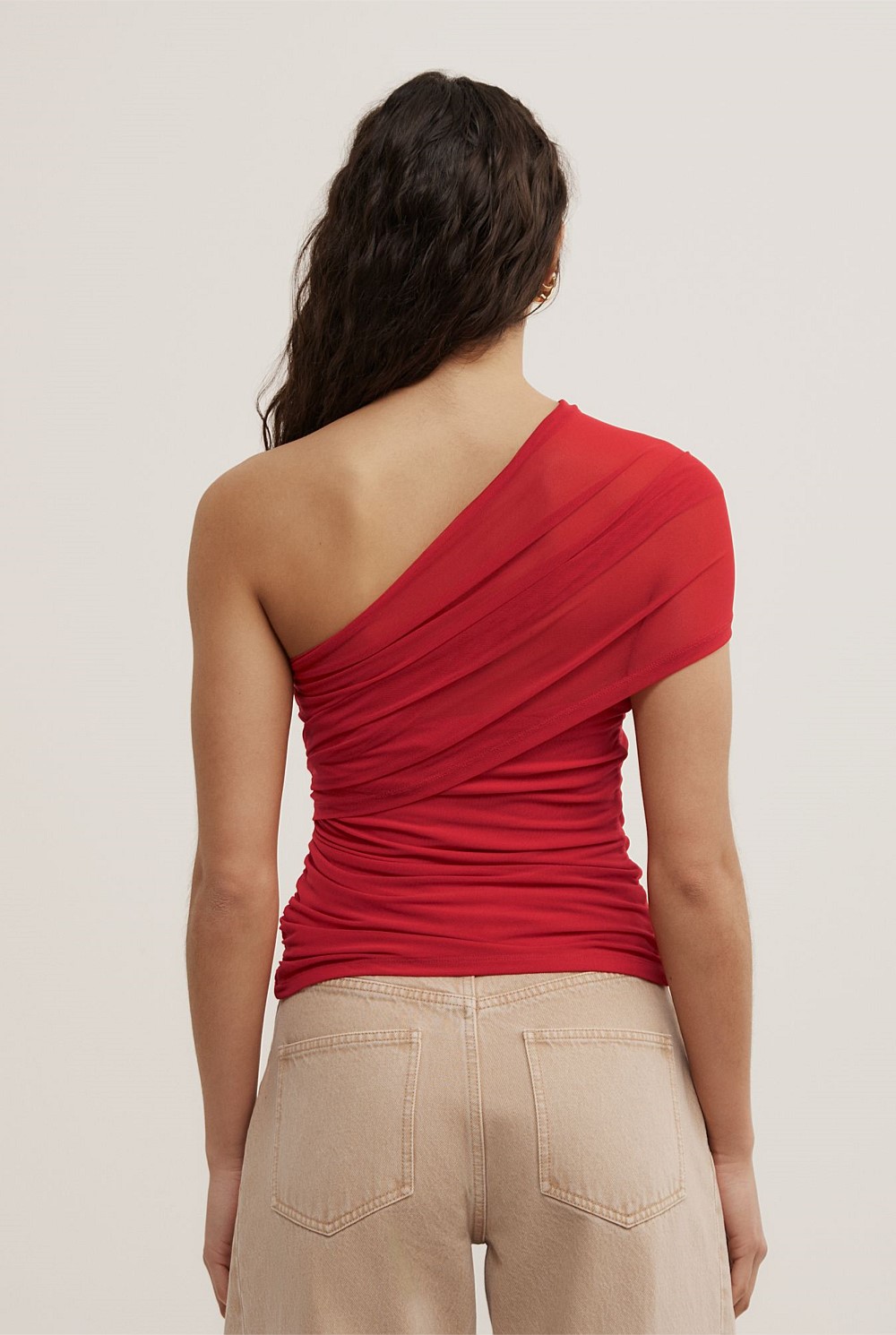 Mesh Overlay Top
