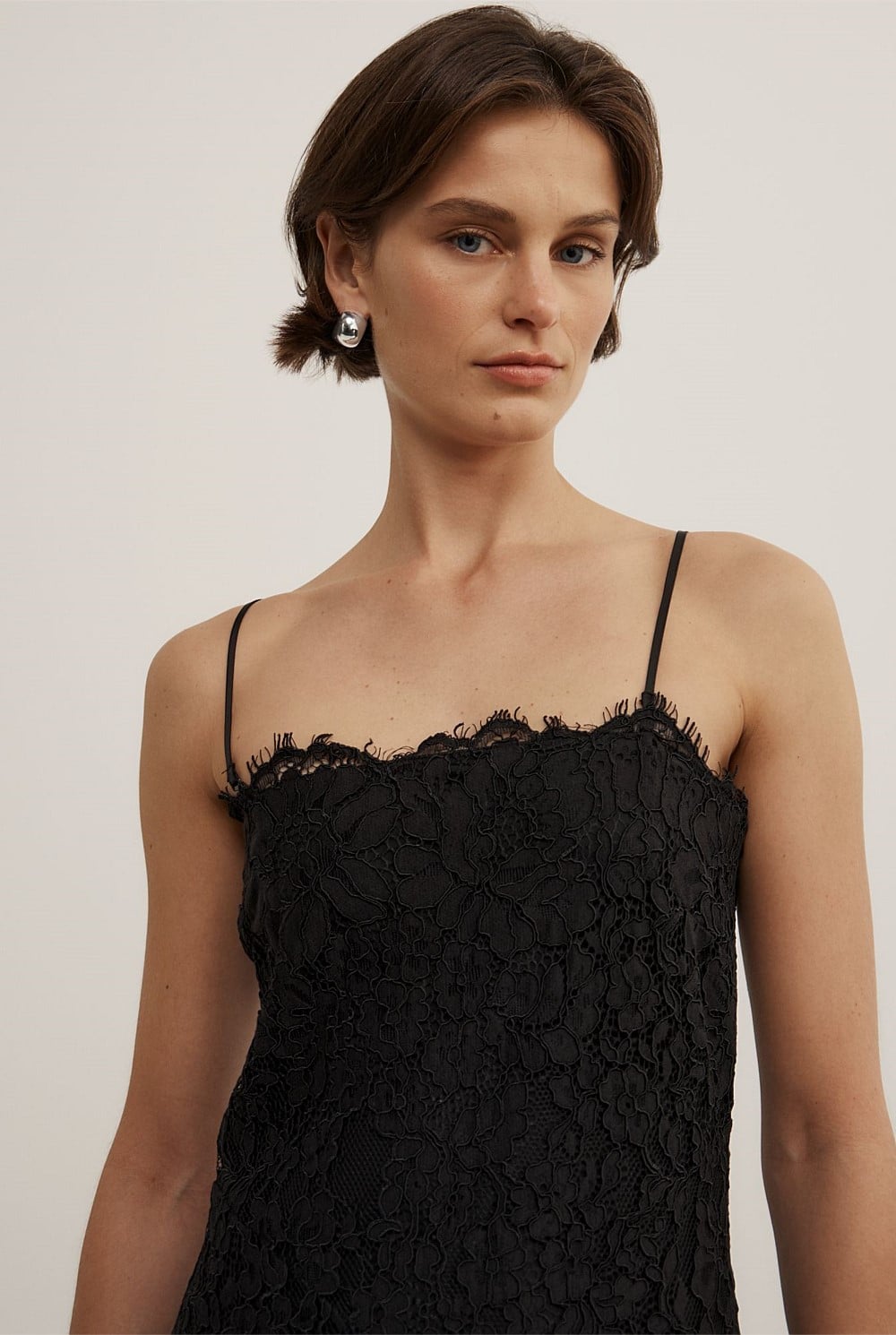 Lace Panel Dress
