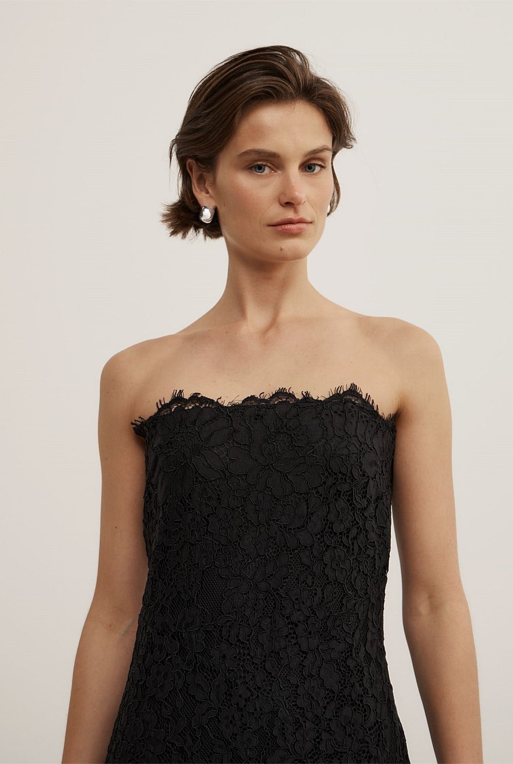 Lace Panel Dress