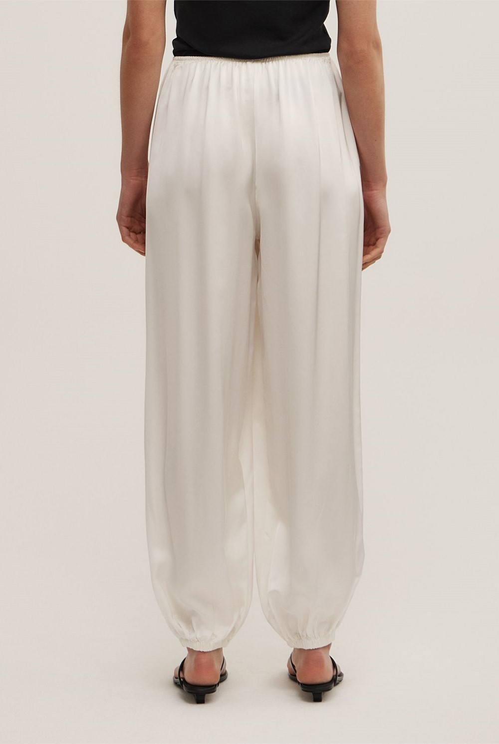 Satin Balloon Pant