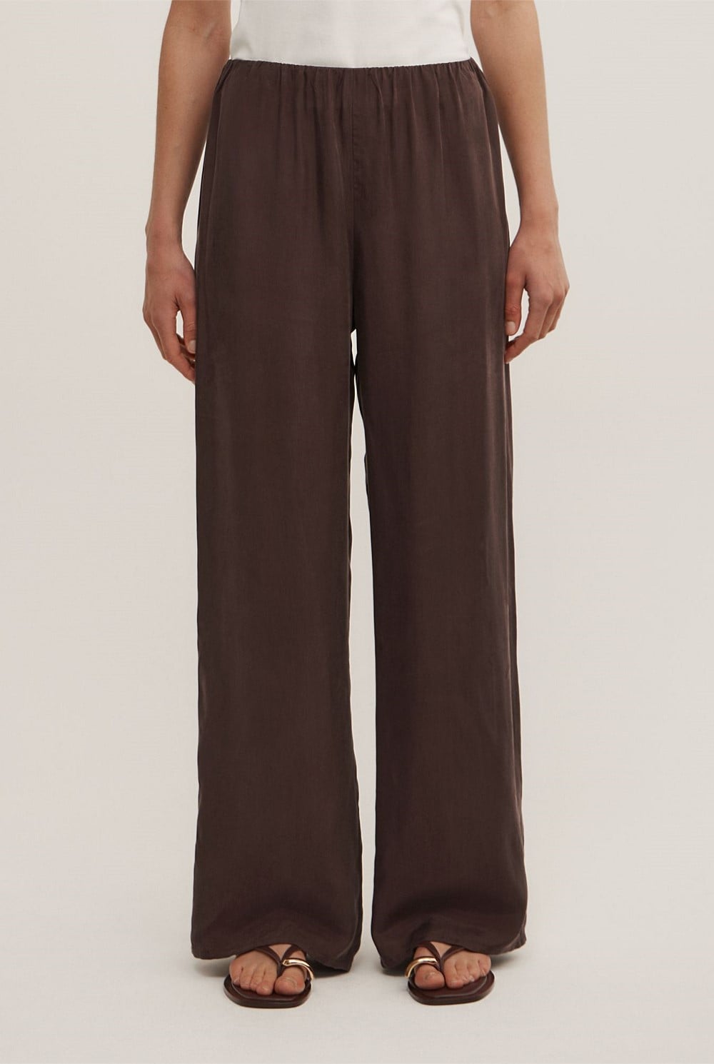 Pull On Cupro Pant