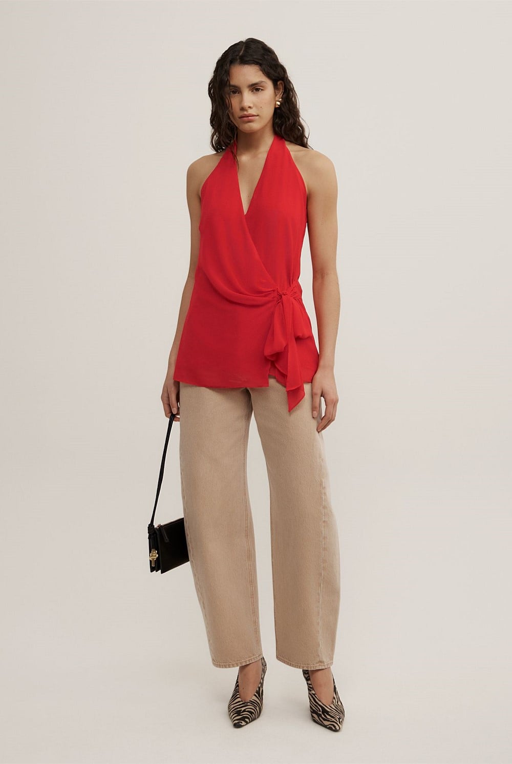 Wrap Halter Top