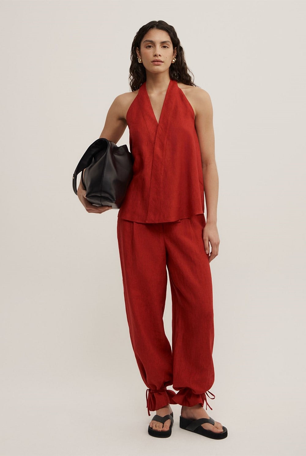 Halter Wrap Tank