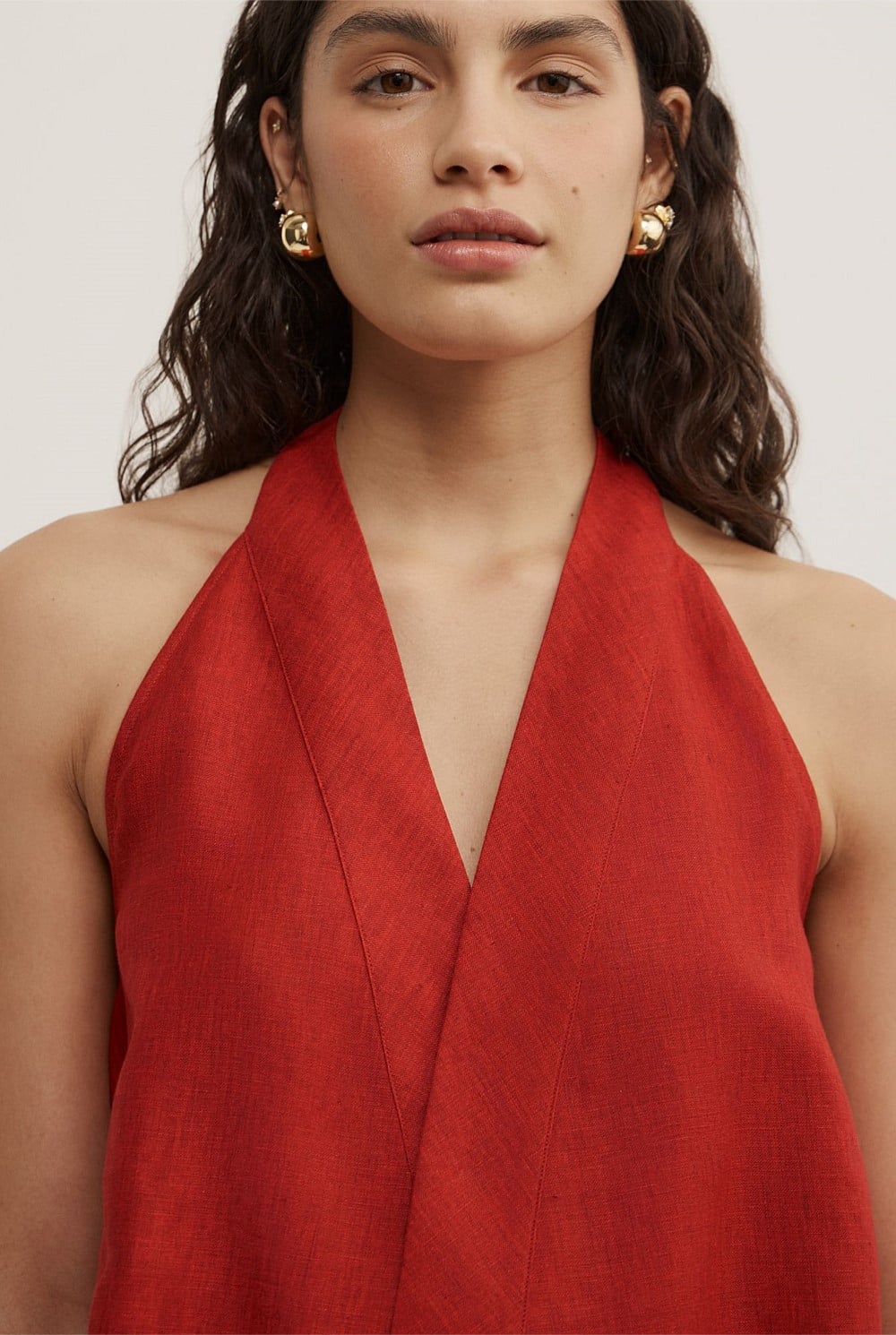 Halter Wrap Tank