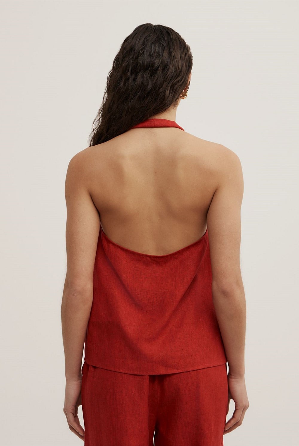 Halter Wrap Tank