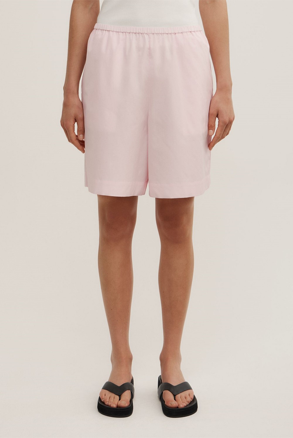 Poplin Bermuda Shorts
