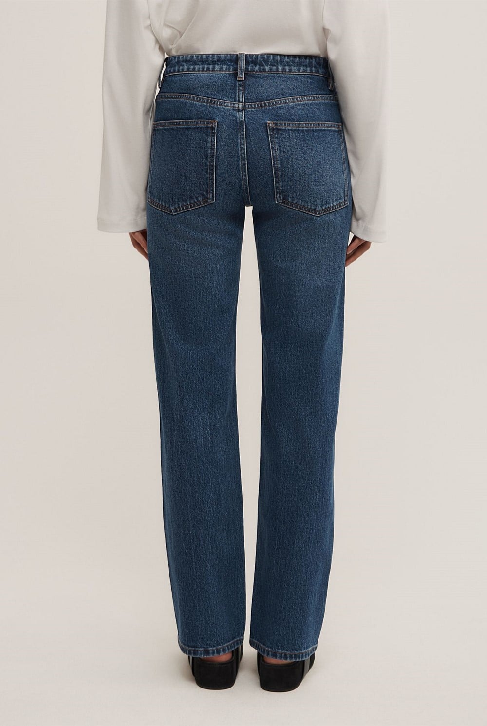 Mid Rise Slim Jeans