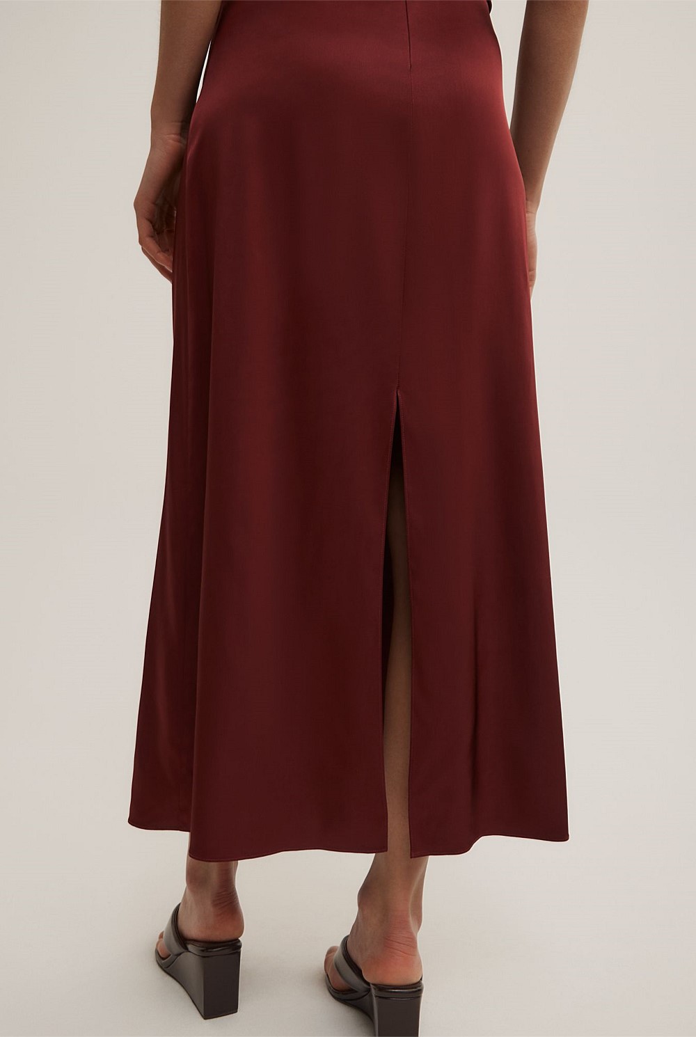 Gather Slip Dress