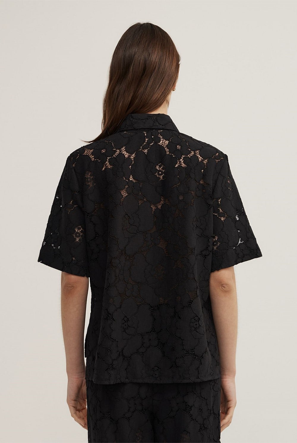 Lace Relaxed Shirt