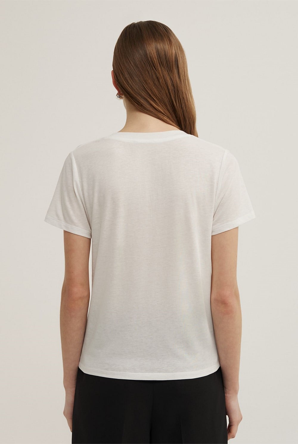 Jersey V-Neck T-Shirt