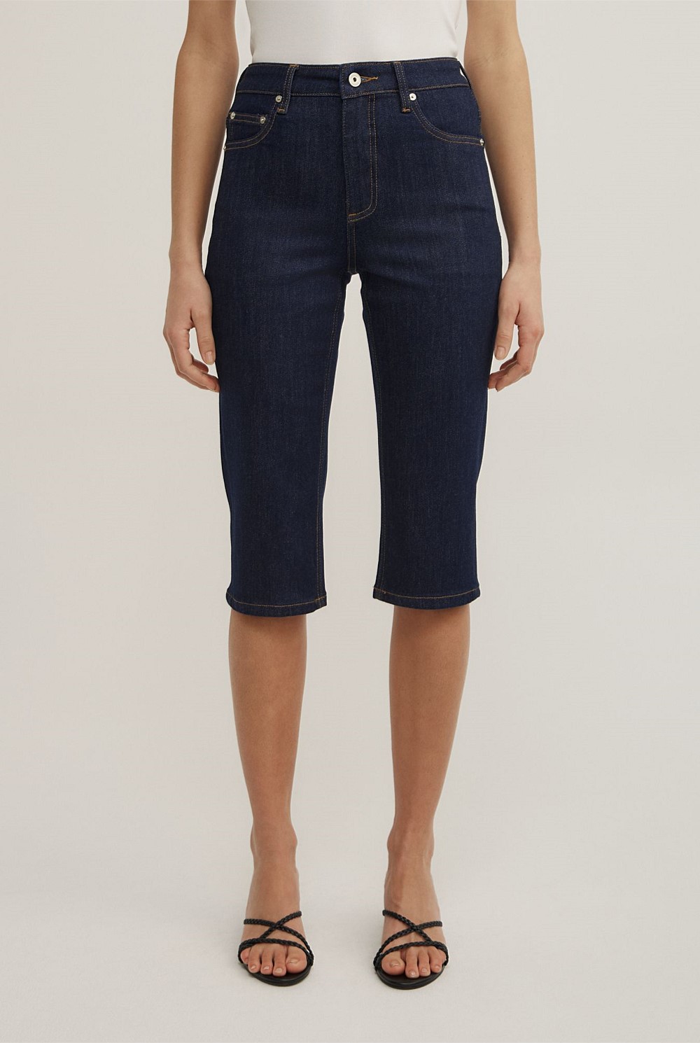 Denim Capris