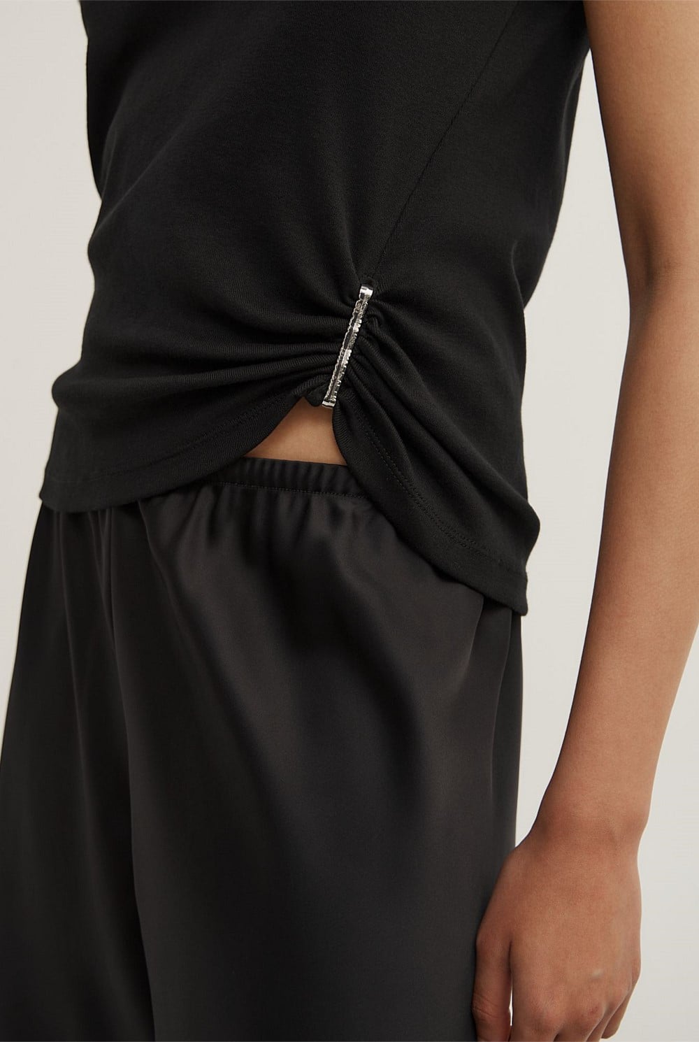 Trim Detail Baby T-Shirt