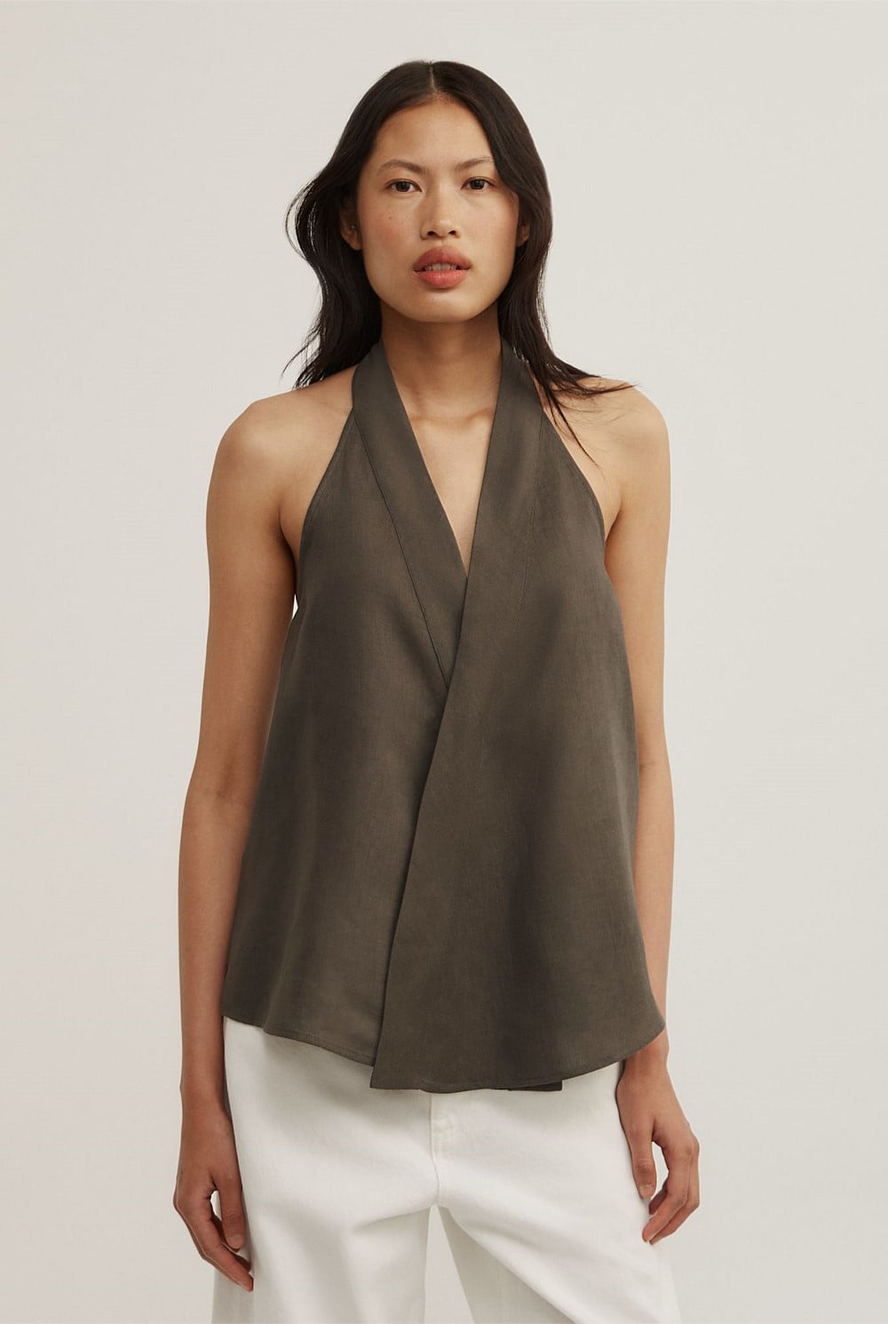 Halter Wrap Tank