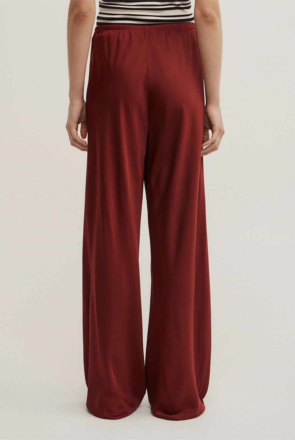 Bias Pull On Pants