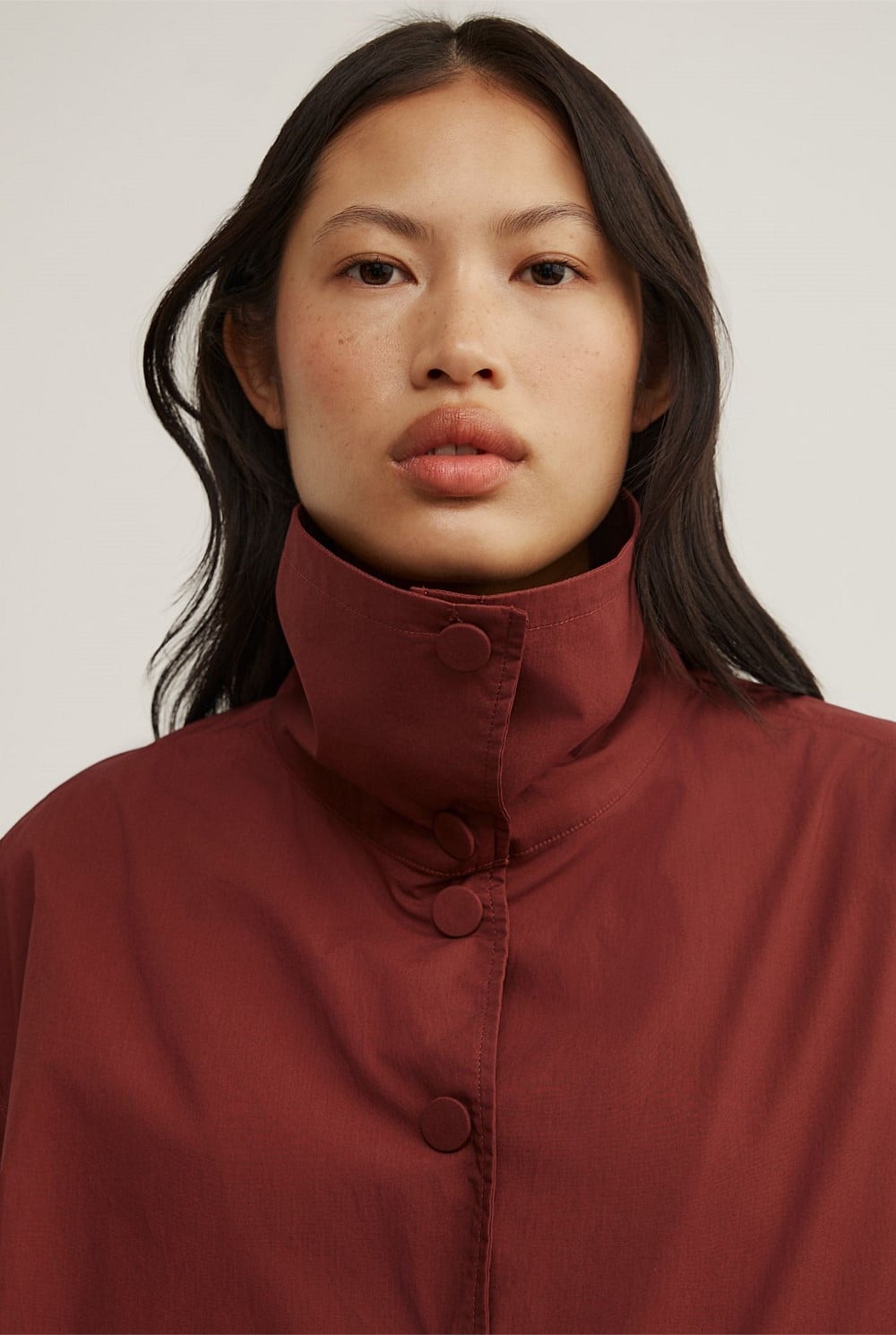 Poplin Funnel Jacket