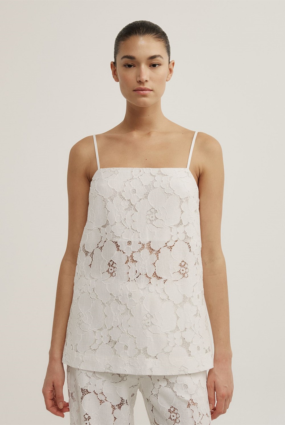 Lace Tie Back Camisole
