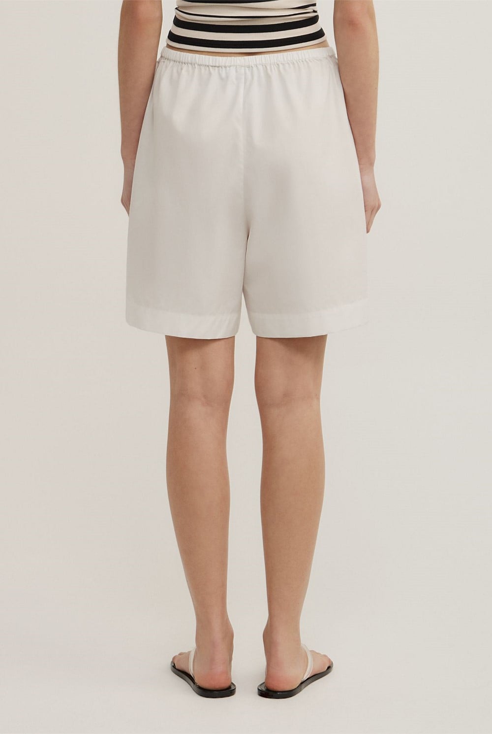 Poplin Bermuda Shorts