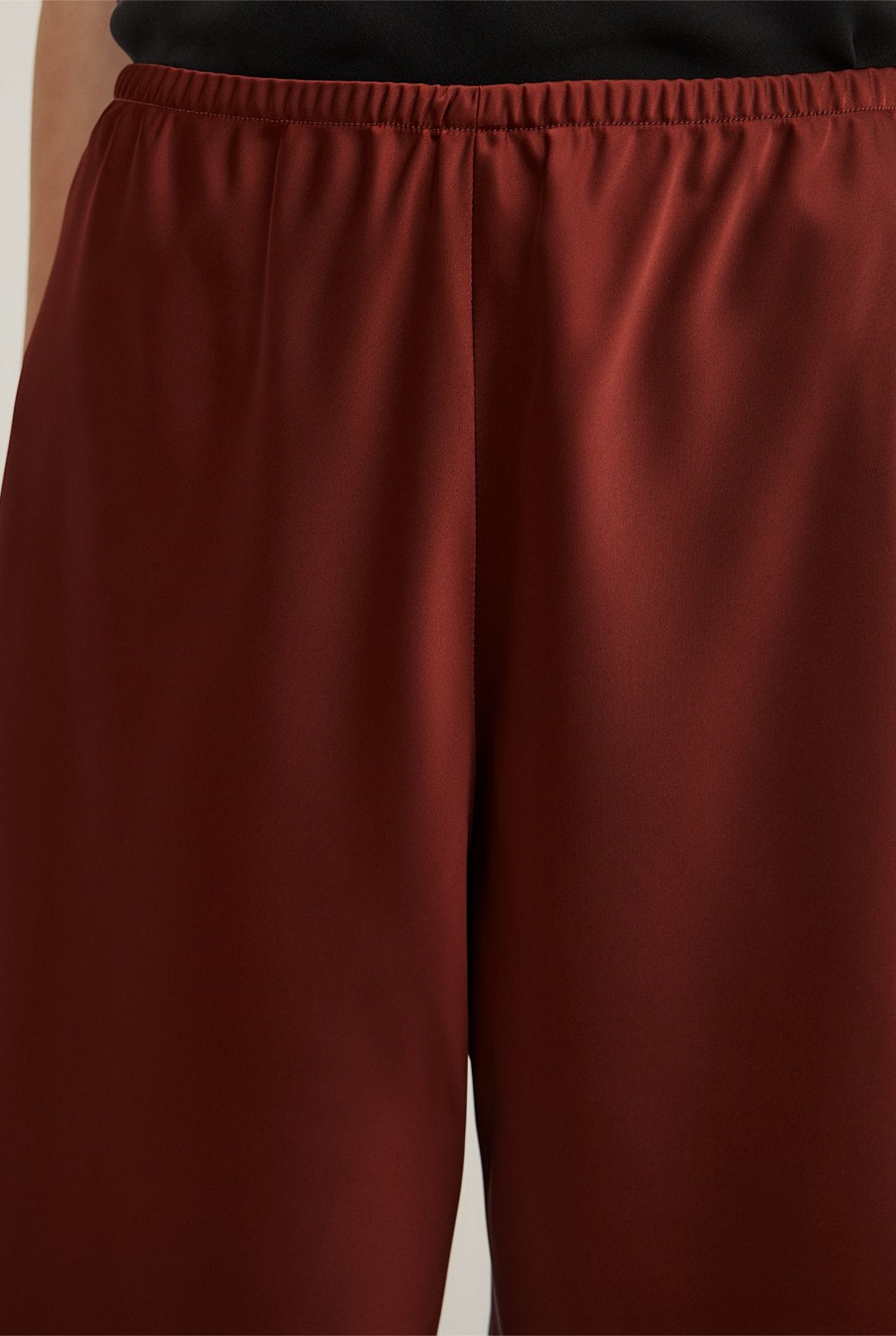 Satin Bermuda Shorts
