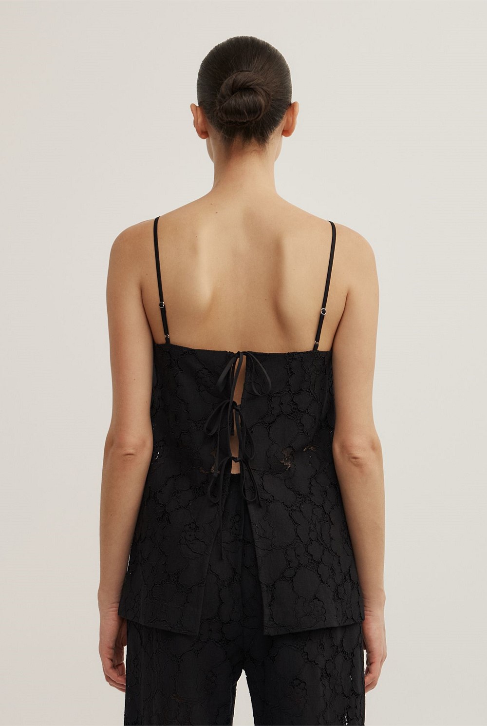 Lace Tie Back Camisole