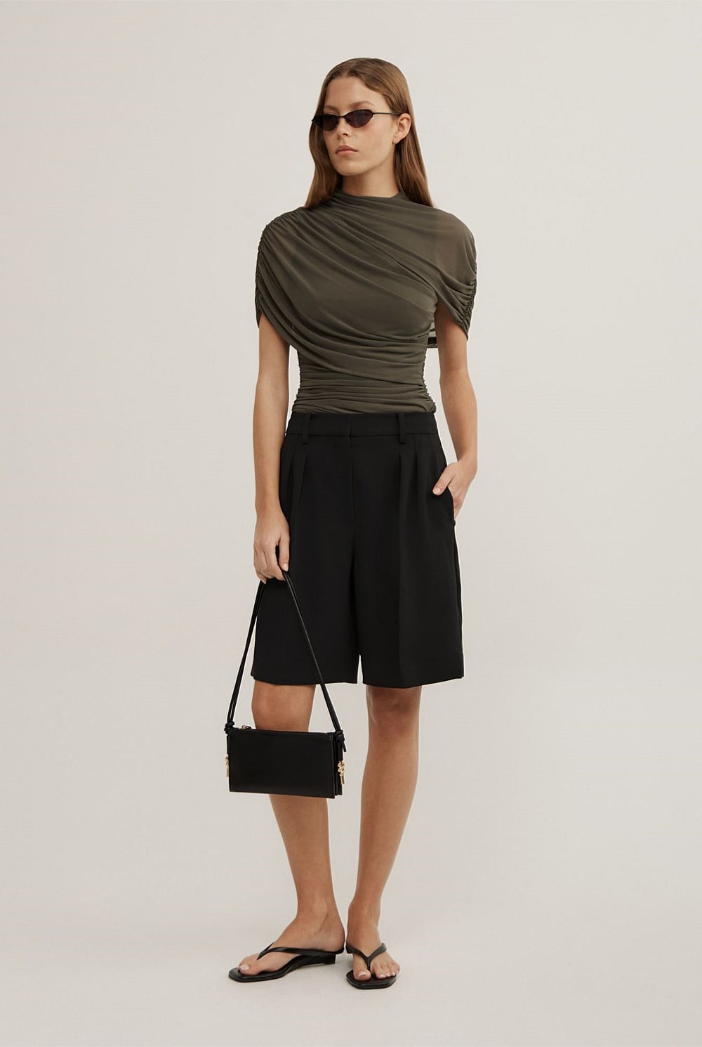 Mesh Cape Top