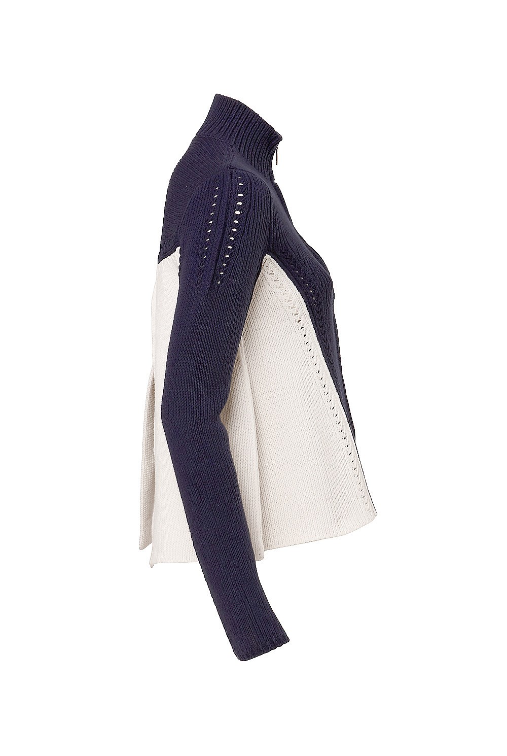 Colour Block Swing Cardi