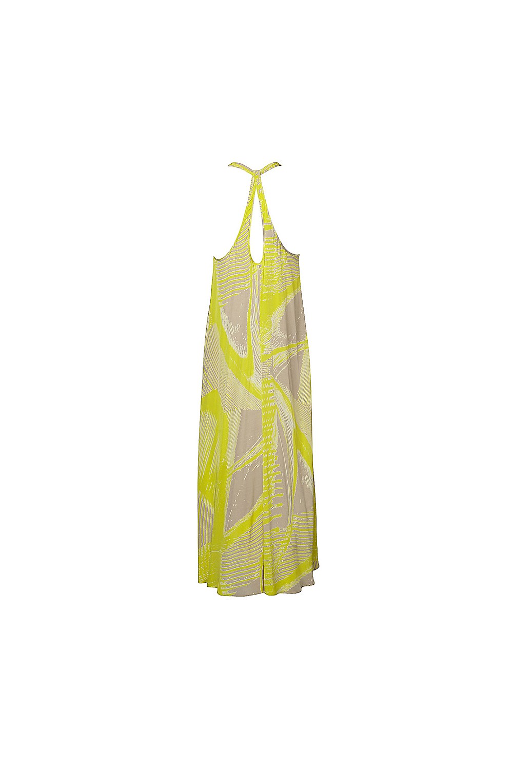 Strappy Trapeze Maxi Dress