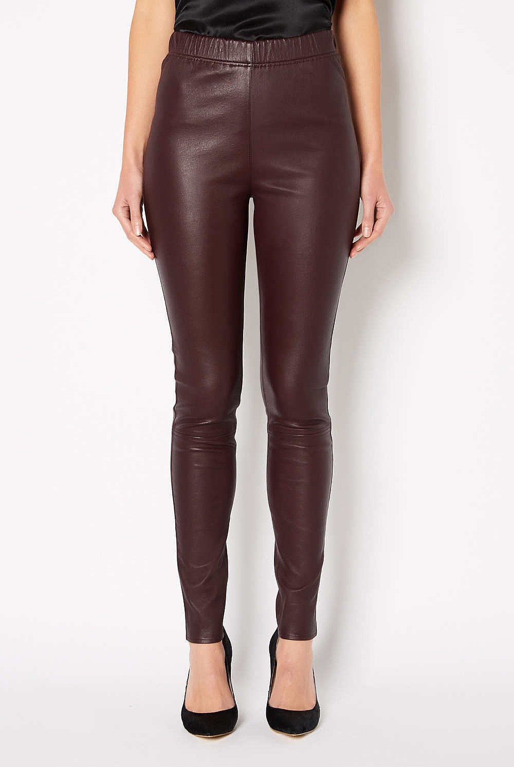 Stretch Leather Pant