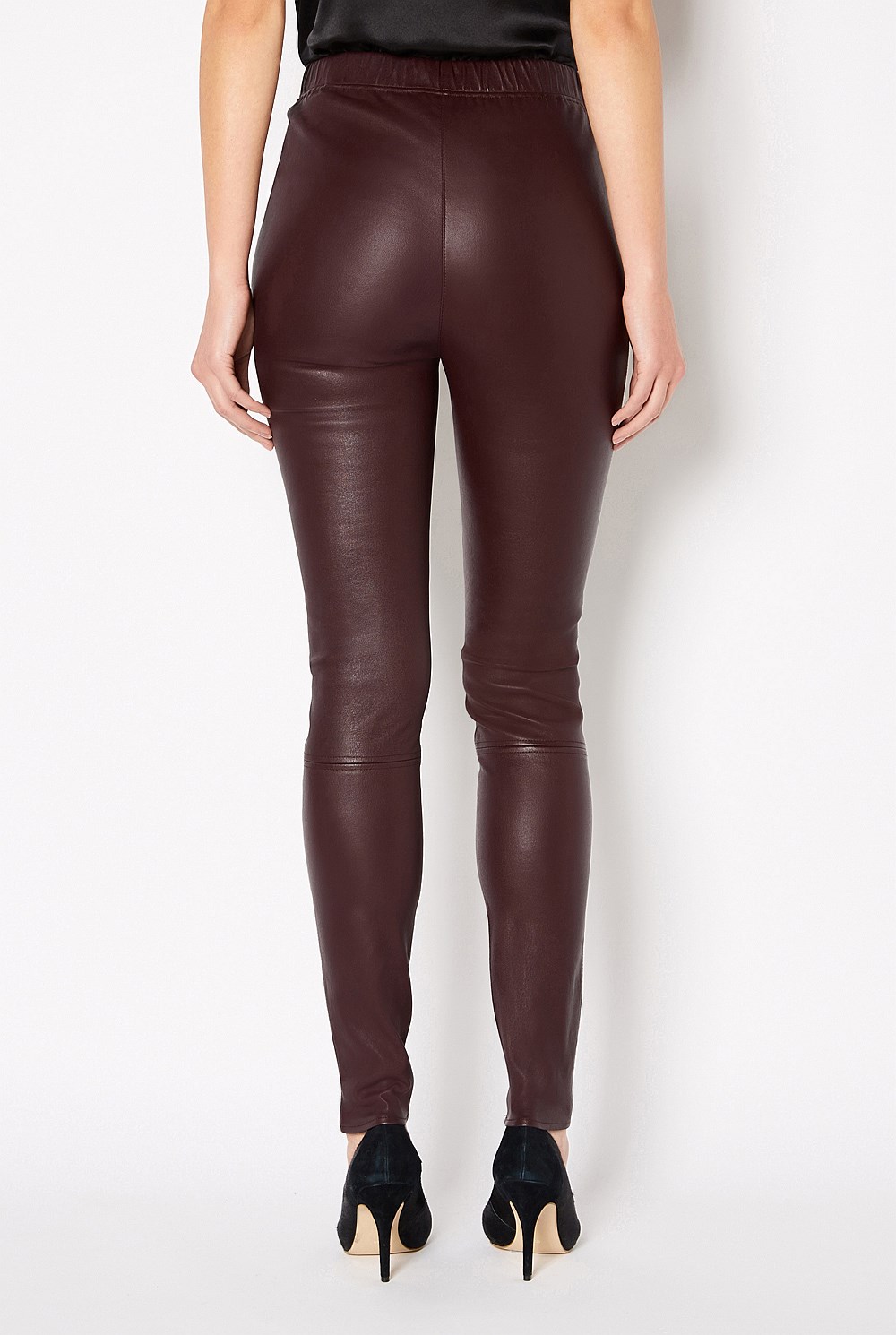 Stretch Leather Pant