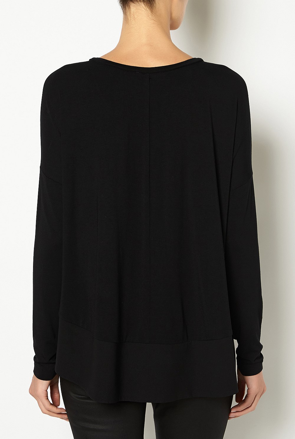 Woven Hem Top