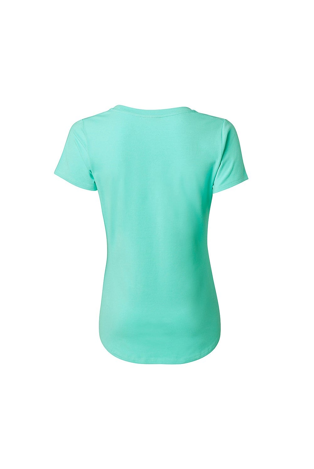 Cotton Basic Scoop Neck Tee