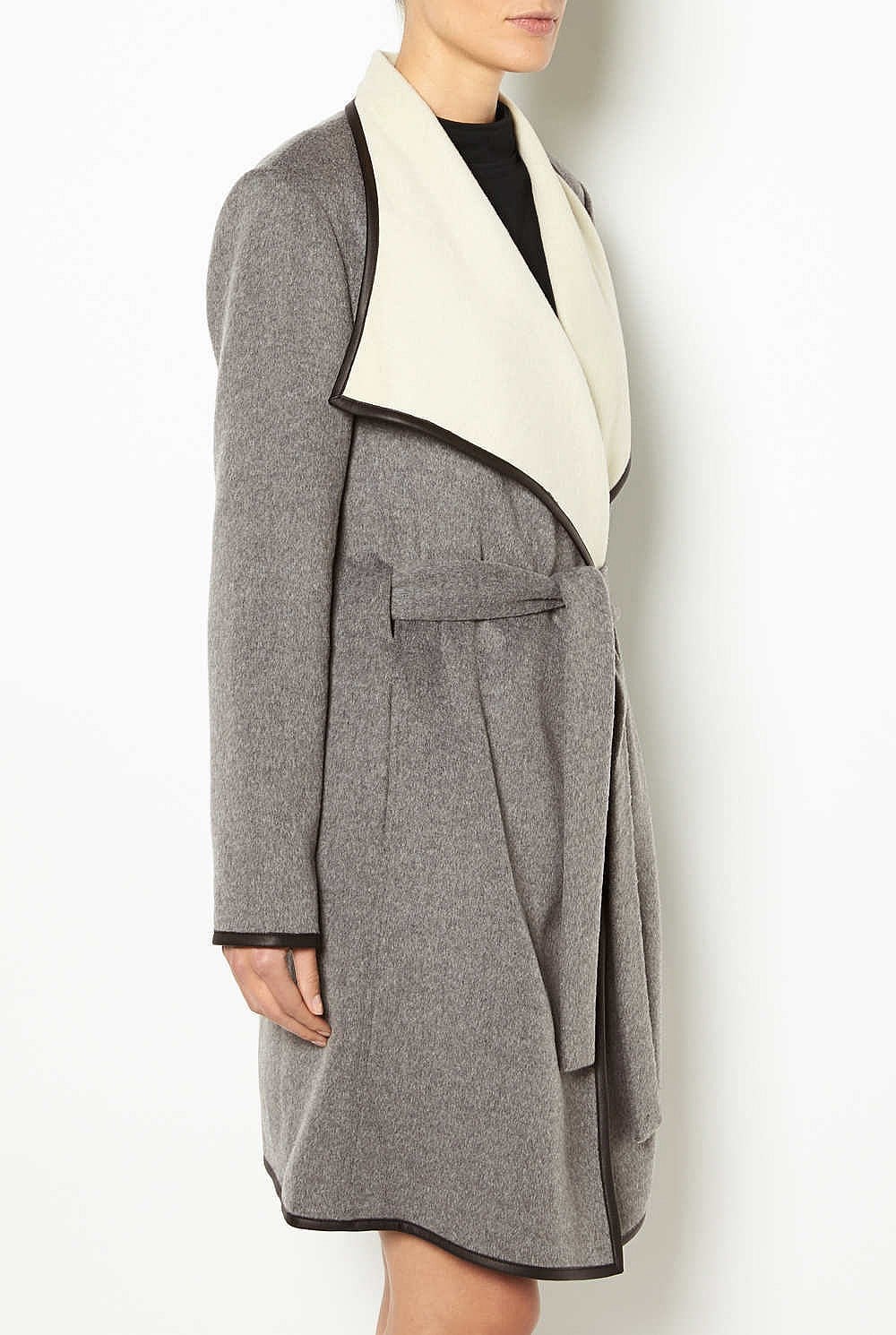 Trim Wrap Coat