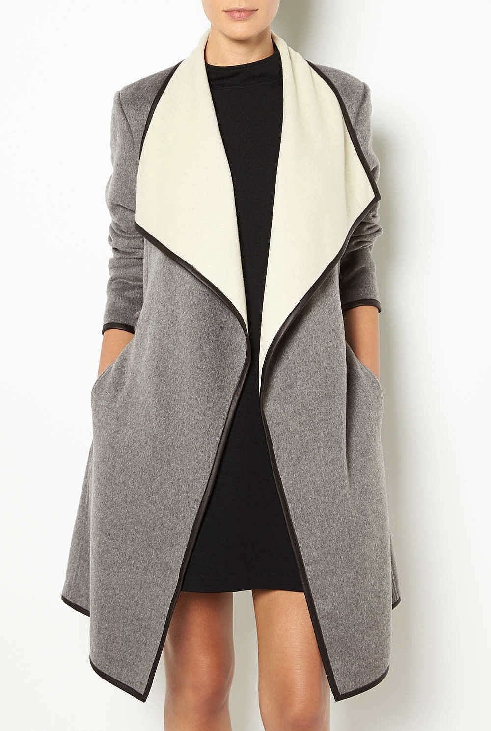 Trim Wrap Coat